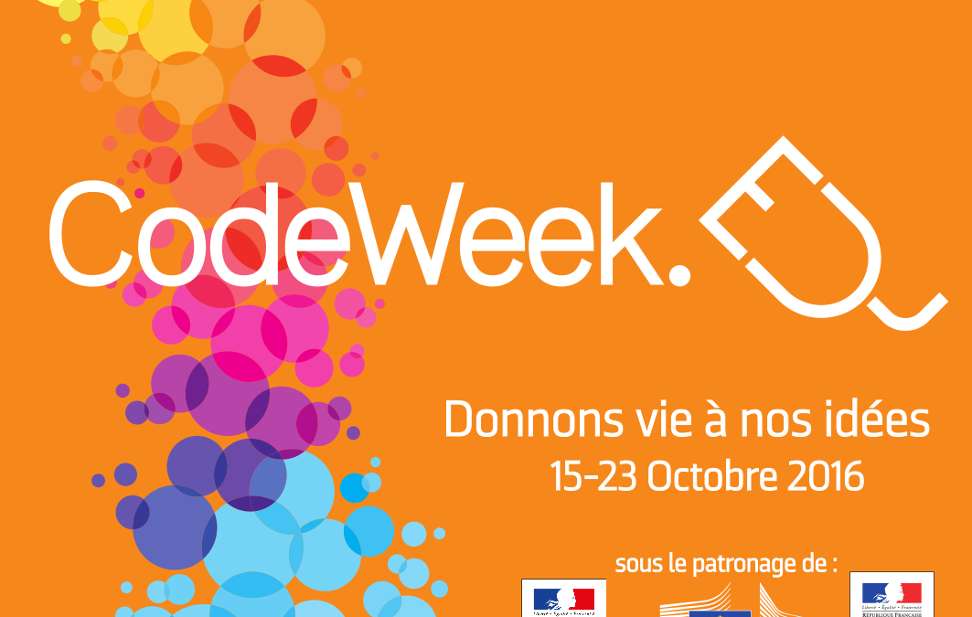 C’est bientôt la CodeWeek !