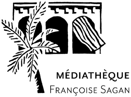 Logo Médiathèque Frnaçoise Sagan